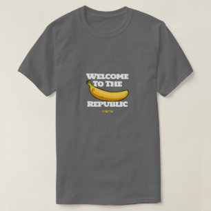 Herzlich willkommen auf der ..... Republik - Ein M T-Shirt