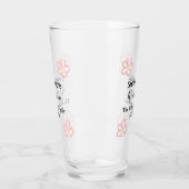 Herzlich willkommen auf der Zuhause! Text Glas (Links)