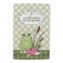 Herzlich Willkommen auf meiner Gartenflagge