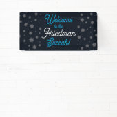 Herzlich willkommen auf Succah Personalisiert Star Banner (InSitu)