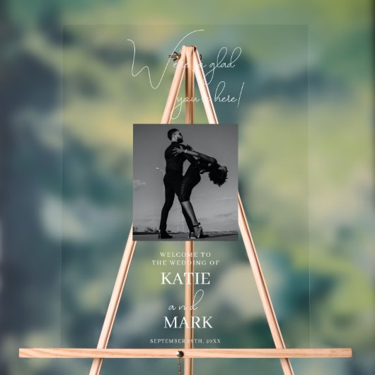 Herzlich willkommen auf unserem Banner für das Hoc Acrylschild (Neutral)