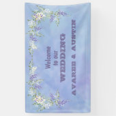 Herzlich Willkommen auf unserem Blumenbanner Banner (Vertikal)