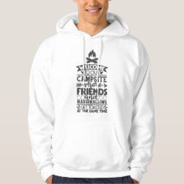 Herzlich Willkommen auf unserem Campingplatz Funny Hoodie