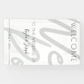 Herzlich Willkommen auf unserem Hochzeitsbanner Banner (Horizontal)