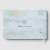 Herzlich willkommen auf unserer Beach House Ferien Gästebuch (Rückseite)