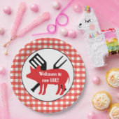 Herzlich willkommen auf unserer GRILLEN Party Papi Pappteller (Party)