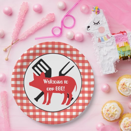 Herzlich willkommen auf unserer GRILLEN Party Papi Pappteller (Party)