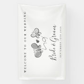 Herzlich willkommen auf unserer lustigen, spitzfin banner (Vertikal)