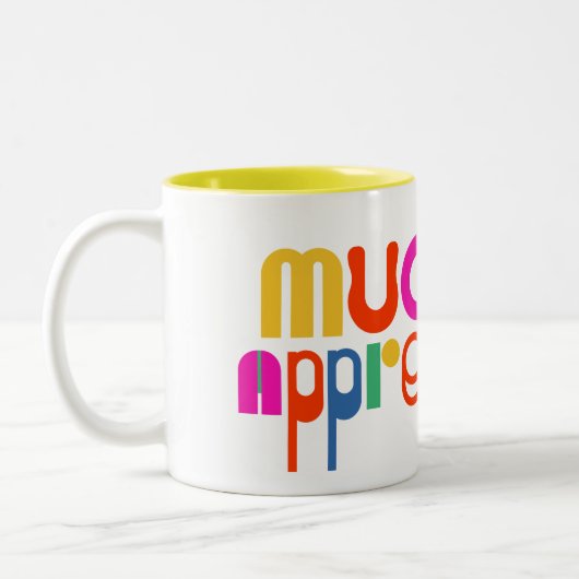 Herzlich willkommen bei Colorful. Zweifarbige Tasse (Links)