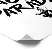 Herzlich willkommen bei der Bach Parade Bride Squa Poster (Ecke)