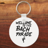 Herzlich willkommen bei der Bach Parade Bride Squa Schlüsselanhänger (Vorderseite)