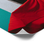 Herzlich willkommen bei der Hochzeit des Fotos Poster (Ecke)