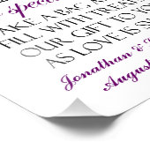 Herzlich willkommen bei der Hochzeitsfeier des Coo Fotodruck (Ecke)