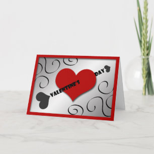 Herzlich Willkommen bei der Liebe Valentine Feiertagskarte