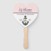 Herzlich willkommen bei der Nautic Wedding Floral Fächer (Vorderseite)