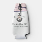 Herzlich willkommen bei der Nautic Wedding Floral Flaschenkühler (Rückseite)