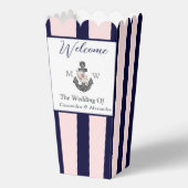 Herzlich willkommen bei der Nautic Wedding Floral  Geschenkschachtel (Vorderseite)