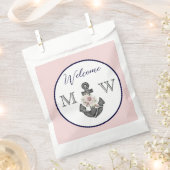 Herzlich willkommen bei der Nautic Wedding Floral  Geschenktütchen (Ausgeschnitten)
