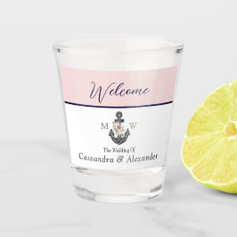 Herzlich willkommen bei der Nautic Wedding Floral  Schnapsglas