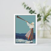 Herzlich willkommen bei der Postkarte "Sweden, Vin (Stehend Vorderseite)