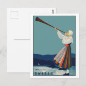 Herzlich willkommen bei der Postkarte "Sweden, Vin (Vorne/Hinten)