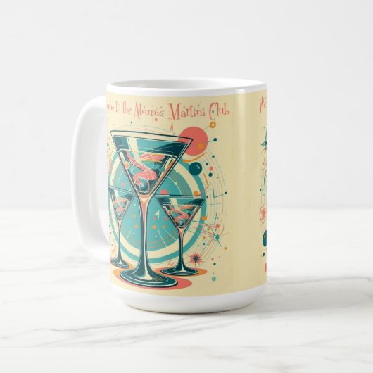 Herzlich willkommen bei der Triple-Play des Atomic Kaffeetasse (Vorderseite Links)