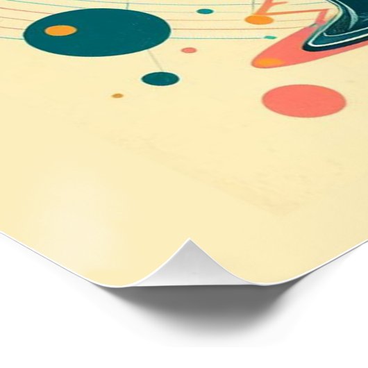 Herzlich willkommen bei der Triple-Play des Atomic Poster (Ecke)