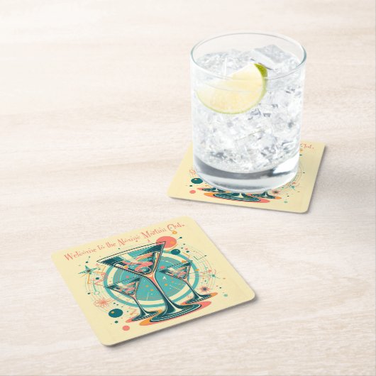 Herzlich willkommen bei der Triple-Play des Atomic Rechteckiger Pappuntersetzer (Vor Ort)