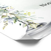 Herzlich Willkommen bei Eukalyptus sukkulent Blase Poster (Ecke)