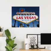 Herzlich willkommen bei Fabulous Las Vegas Poster  (Heimbüro)