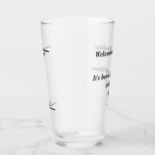 Herzlich willkommen bei Friday Mixed Drinks Novelt Glas (Rechts)