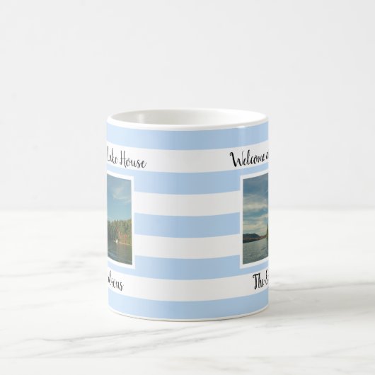 Herzlich willkommen bei Ihrem Foto Familienname Kaffeetasse (Mittel)