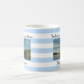 Herzlich willkommen bei Ihrem Seehaus Familienname Kaffeetasse (Mittel)