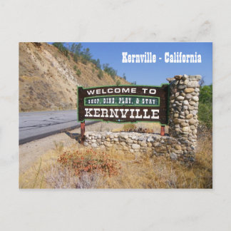 Herzlich willkommen bei Kernville Postcard! Postkarte