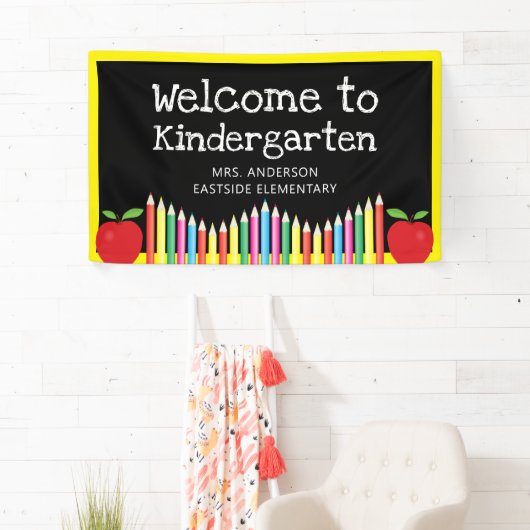 Herzlich willkommen bei Kindergarten Apfelstifte Banner (Insitu)