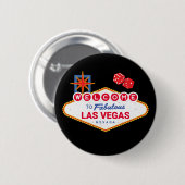 Herzlich willkommen bei Las Vegas Trip Las Vegas U Button (Vorne & Hinten)