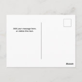 Herzlich willkommen bei Lehrerklauseln für Kinder Postkarte (Rückseite)