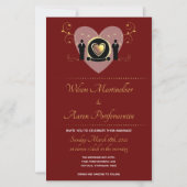 Herzlich willkommen bei LGBTQ Hochzeit in Burgund (Vorderseite)