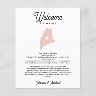 Herzlich willkommen bei MAINE Letter & Itinerary J