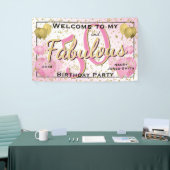 Herzlich willkommen bei meiner 50 und tollen Gebur Banner (Messeveranstaltung)