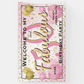 Herzlich willkommen bei meiner 50 und tollen Gebur Banner (Vertikal)