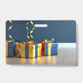 Herzlich willkommen bei meiner Geburtstagsparty -  Ausweis (Rückseite)