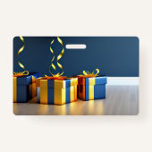 Herzlich willkommen bei meiner Geburtstagsparty - Ausweis (Rückseite)