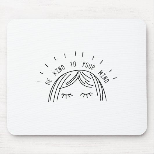 Herzlich willkommen bei Mental Health Awareness-Ge Mousepad (Vorne)