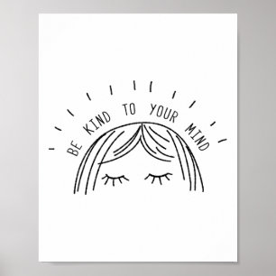 Herzlich willkommen bei Mental Health Awareness-Ge Poster