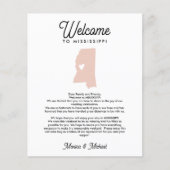 Herzlich willkommen bei MISSISSIPPI Letter Itinera (Vorderseite)