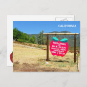 Herzlich willkommen bei Oak Glen Postcard! Postkarte (Vorne/Hinten)