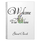 Herzlich willkommen bei Our Zuhause (Birdhouse) Gä Notizblock (Vorderseite)