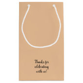 Herzlich Willkommen bei PEACH Kleine Geschenktüte (Rückseite)