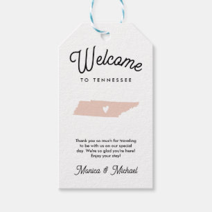 Herzlich willkommen bei TENNESSEE Wedding ANY FARB Geschenkanhänger